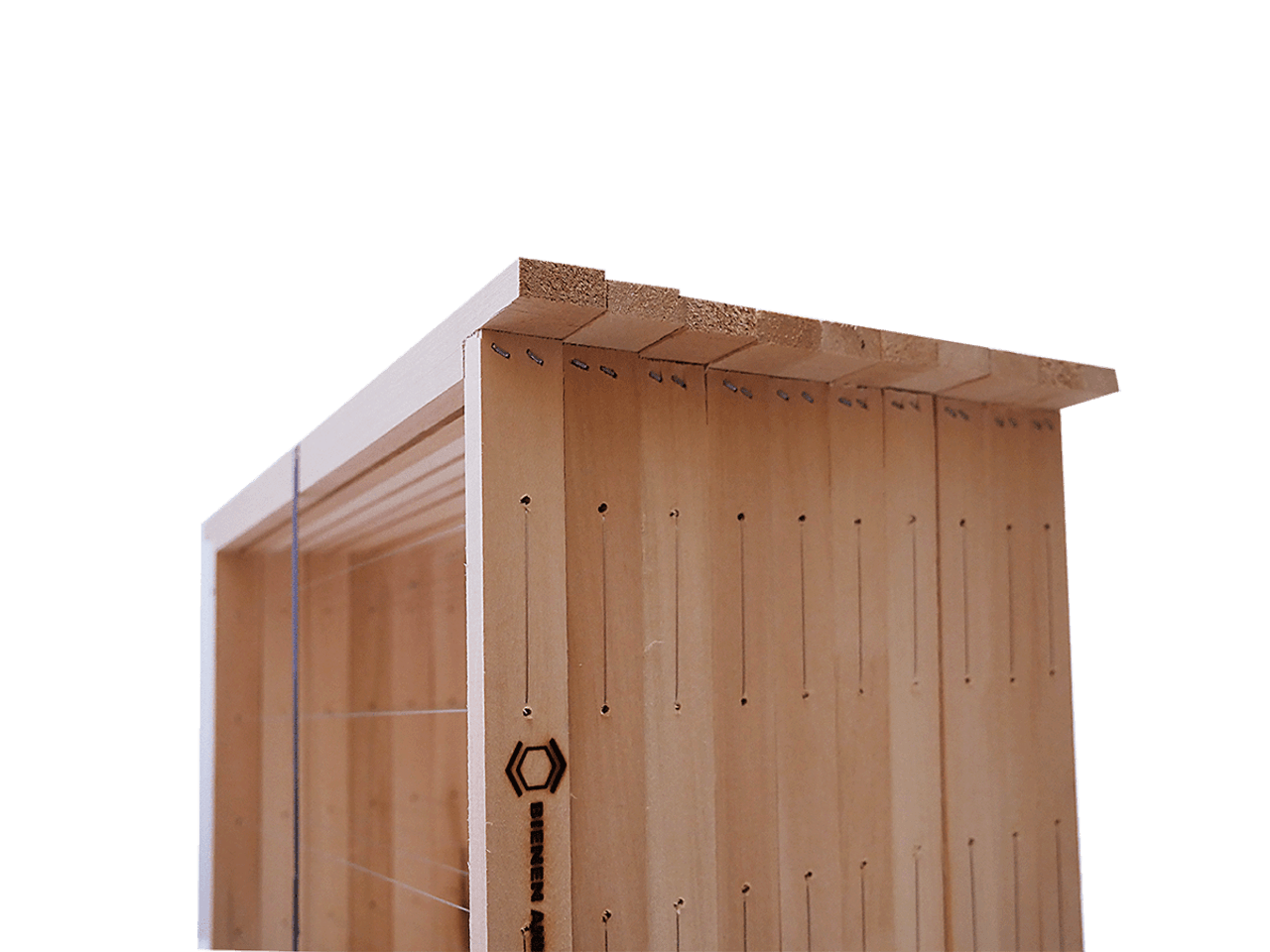 40 Rähmchen - DNM 1,5, gerade Seiten. 394x370x338mm. Preis: 1,29,-€/Stk