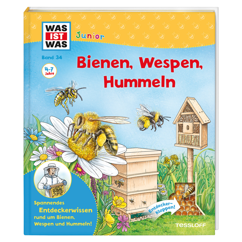 Buch ab 4 Jahren - Bienen, Wespen, Hummeln WAS IST WAS Junior