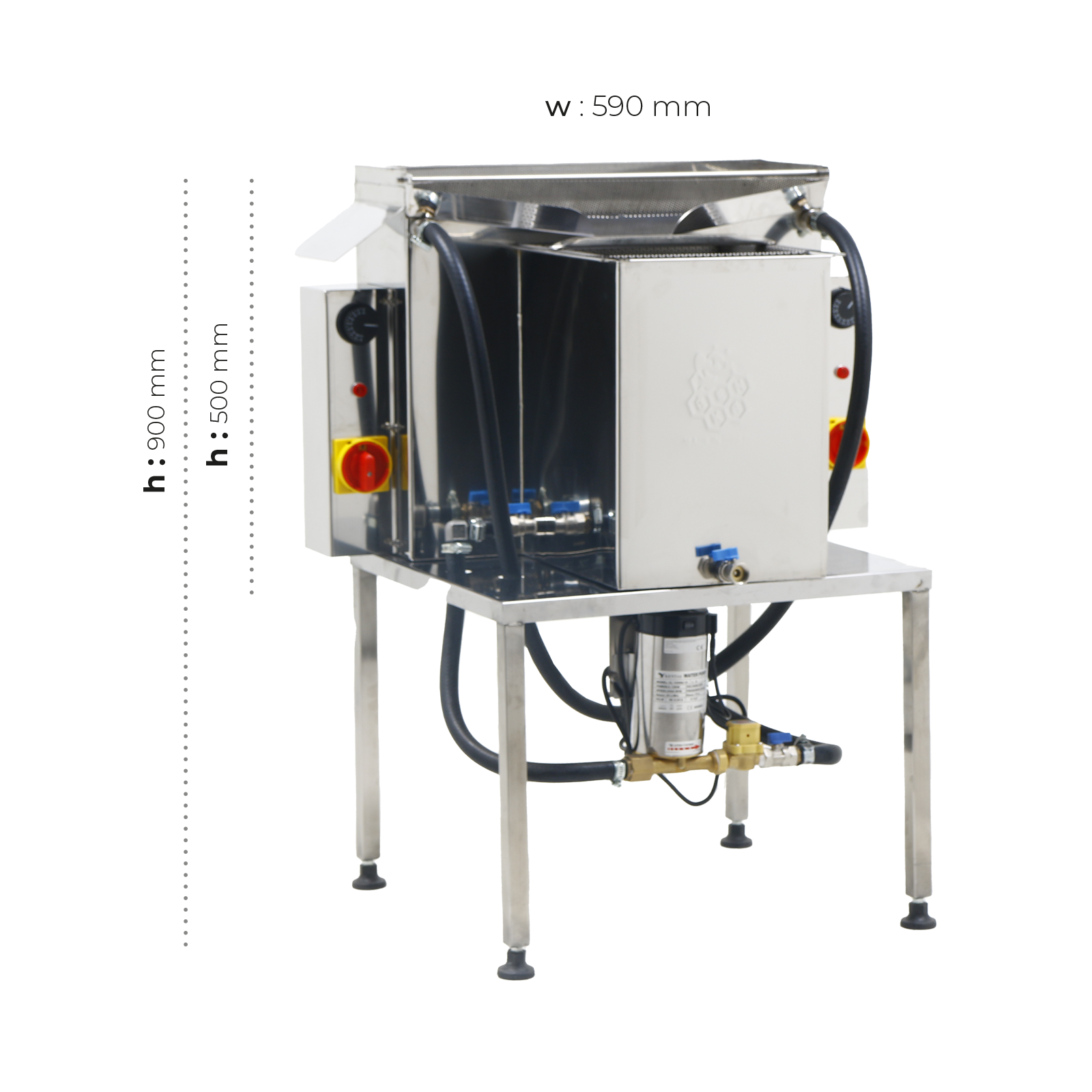 Rähmchenwaschanlage Das Orginal Benka BA662