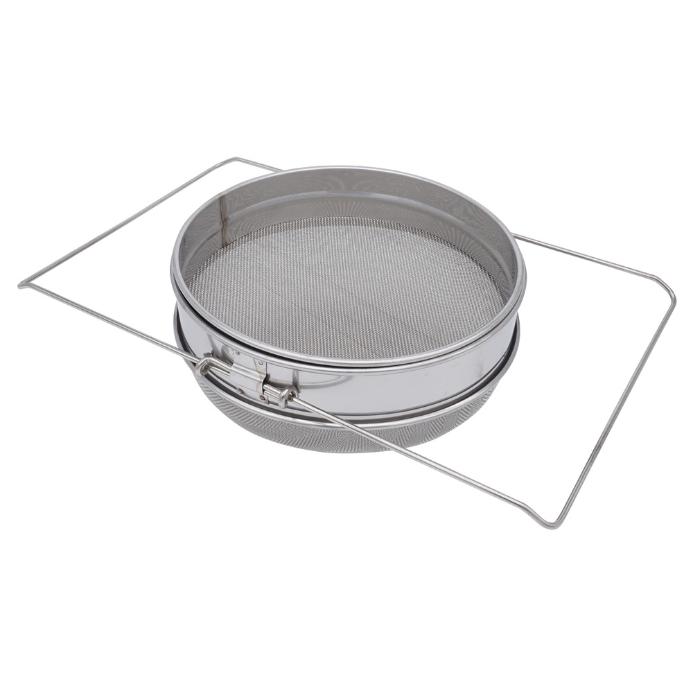 Doppelsieb Edelstahl