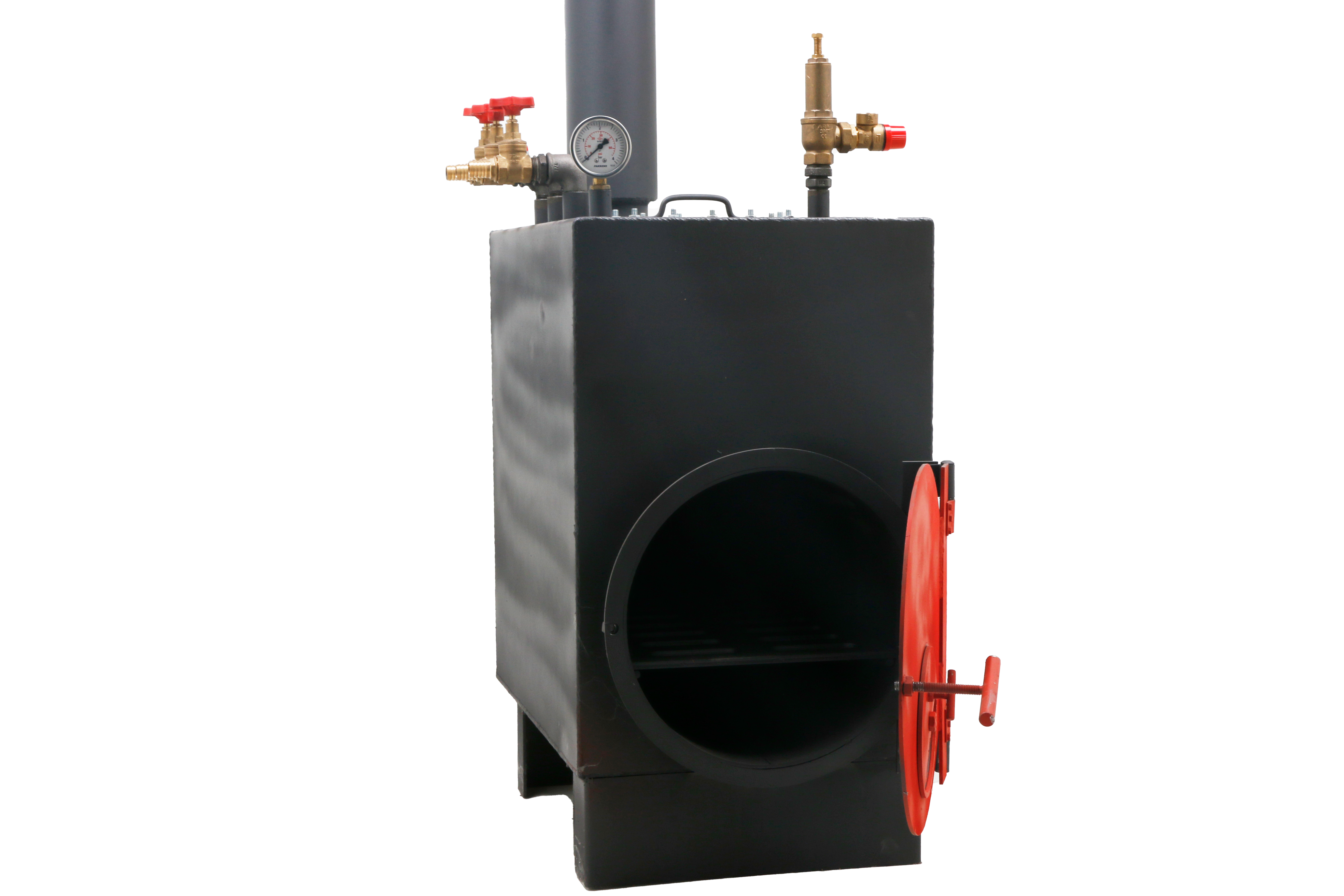 Holz- Dampferzeuger 20KW mit Dampflanze