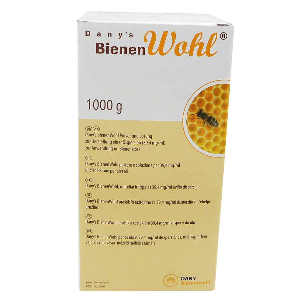 Bienenwohl 1000g* Zur Behandlung der Varroose bei Honigbienen