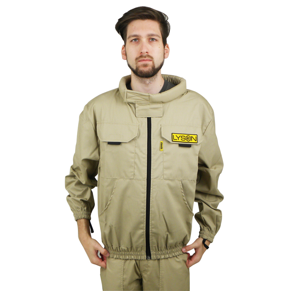 Imkerjacke mit Wulstkragen Gr. S