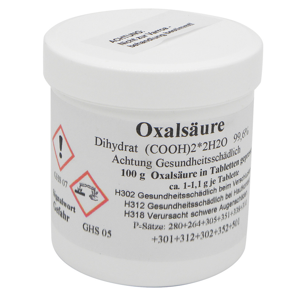 Oxalsäuretabletten 100g*