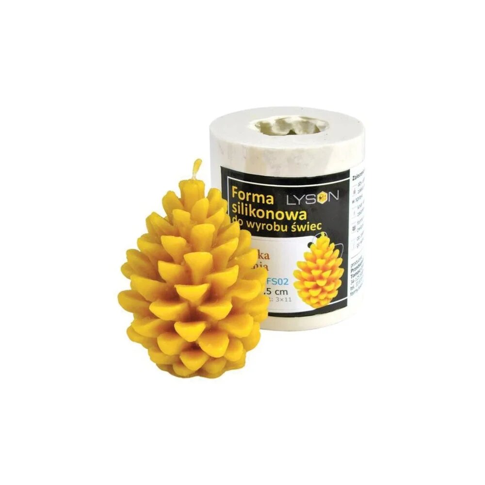 Gießform "Tannenzapfen" 75mm hoch