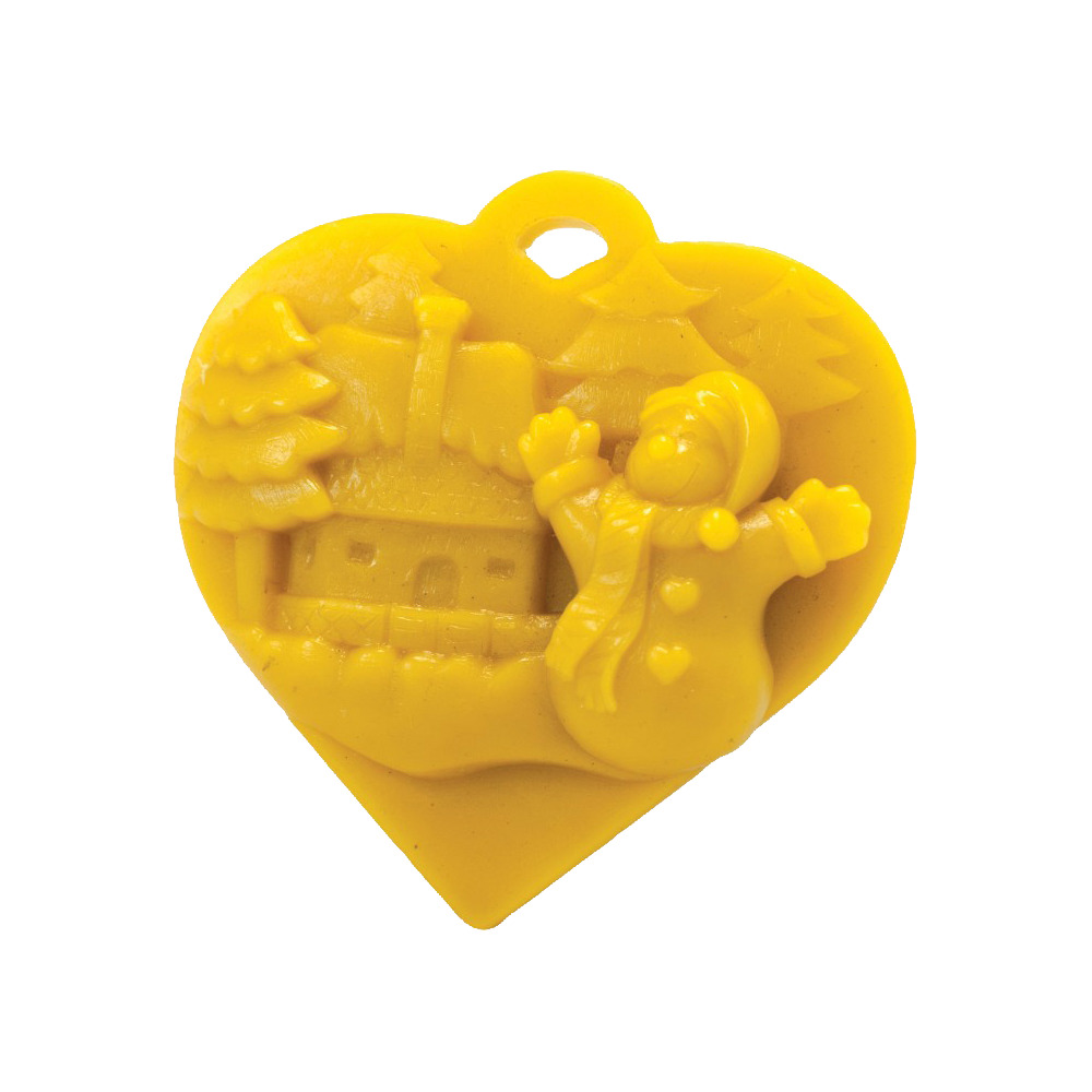 Gießform Anhänger "Winterlandschaft"