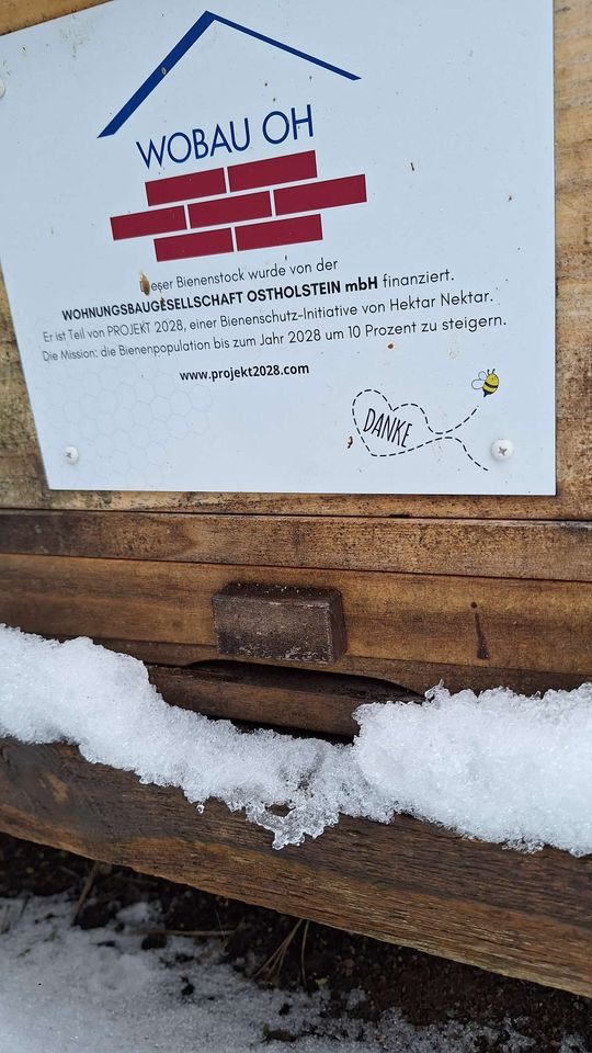 Januar – Tiefe Winterruhe am Standort Eutin Bild 3