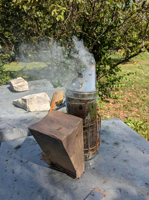 Winterfütterung meiner aktuelle 5 Völker Bild 2