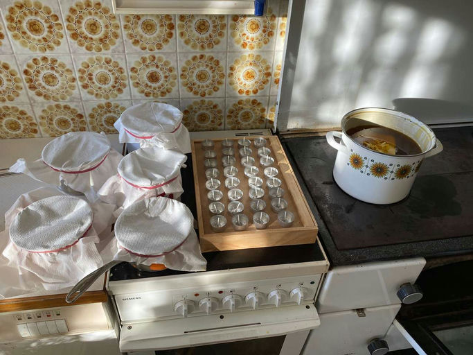 Wachs, Wachsklären und Kerzen Bild 3