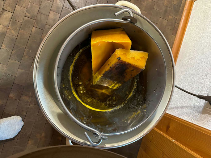 Wachsumarbeiten Bild 2