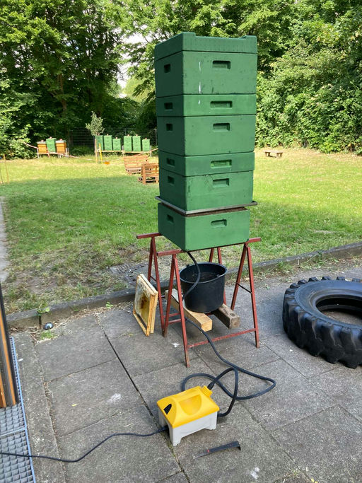 Wachs ausschmelzen für Faule