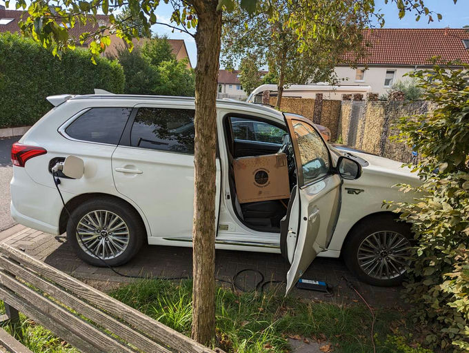 Postbienen im Anflug Bild 1