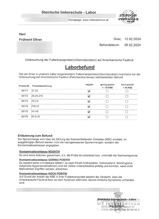 Die Durchlenzung beginnt - aber was ist das? Bild 3