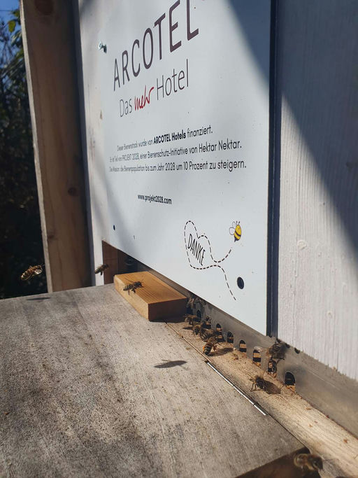 Polleneintrag nach dem Winter