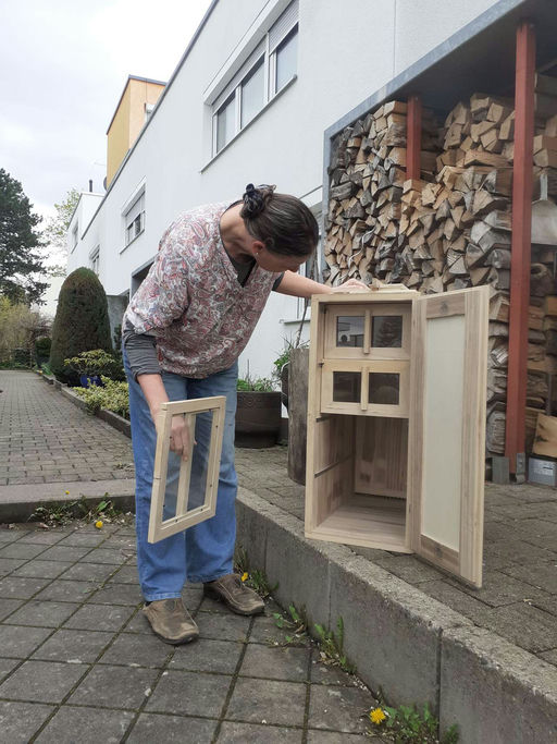 Ein Mini-Bienenhaus entsteht Bild 1