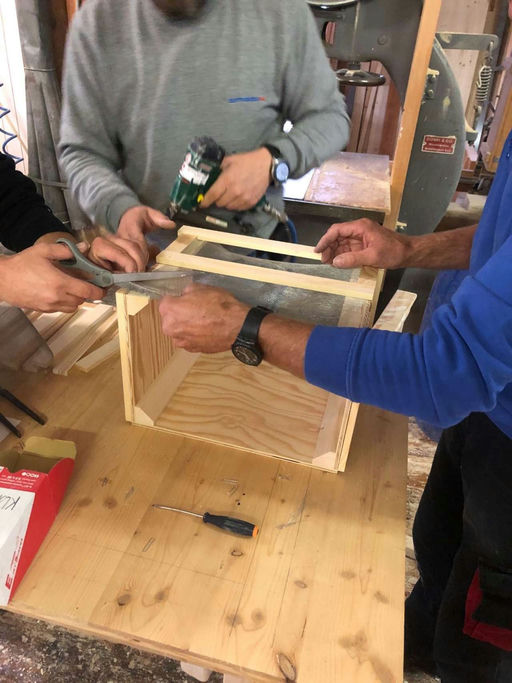 Schwarmkistenbau Bild 1