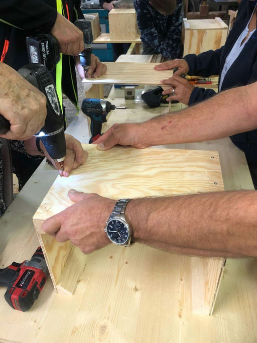 Schwarmkistenbau Bild 2