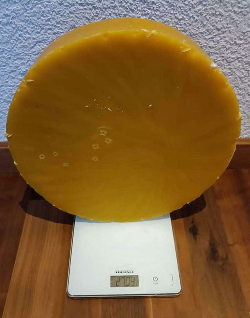 Wachsgewinnung Bild 1