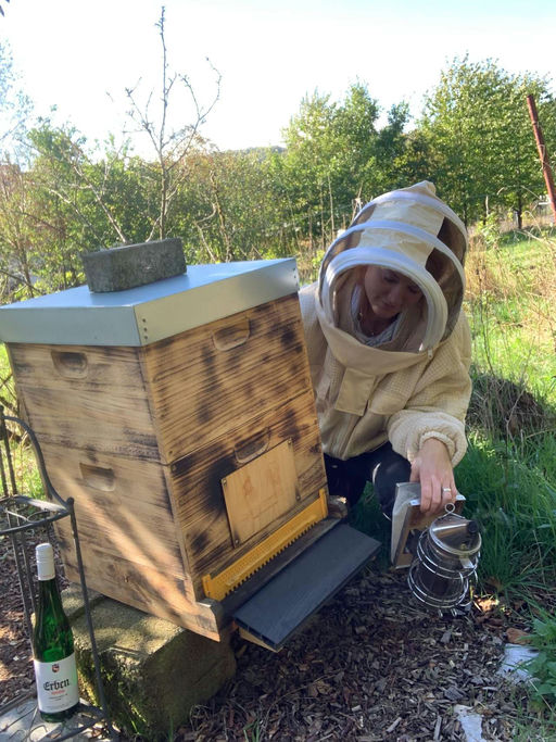 Anbringen der Mäusegitter